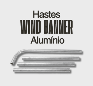 Haste alumínio