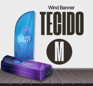 Tecido Wind Banner M Lunas Print