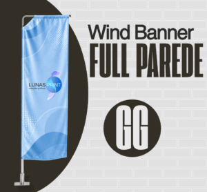 Wind Banner Full Parede GG Lunas Print